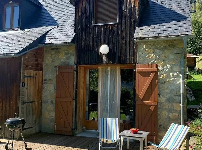 Dans Avec Jardin, Vue Montagne Апартаменты Окен